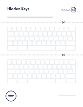 **Worsheet no. 5c** (Inverted L-shaped Enter key for ChromeOS)